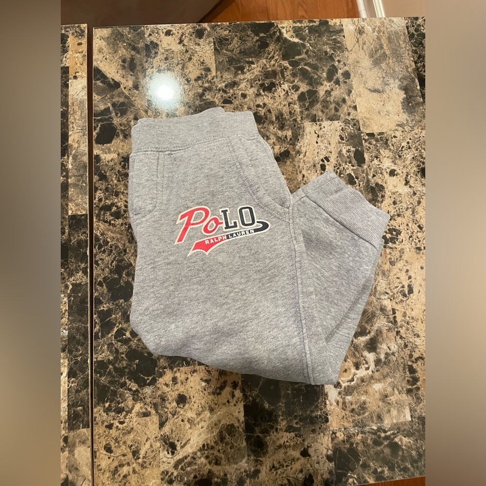Polo Ralph Lauren Toddler Gray Joggers 24M - Picture 1 of 7